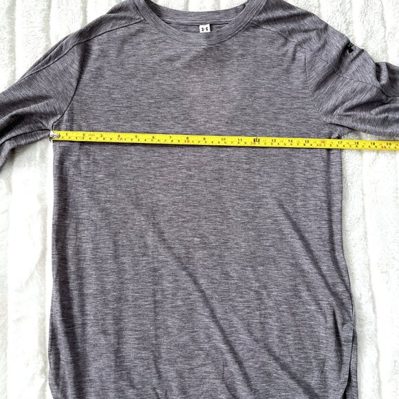 Under Armour Yoga Shirt (Blue/Gray) XS - Picture 9 of 12